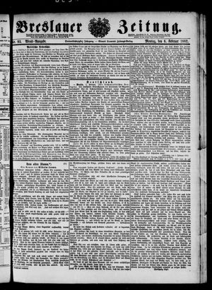 Breslauer Zeitung vom 06.02.1882