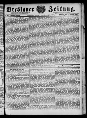 Breslauer Zeitung on Feb 8, 1882