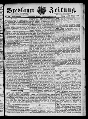 Breslauer Zeitung on Feb 10, 1882