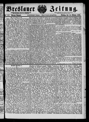 Breslauer Zeitung vom 14.02.1882