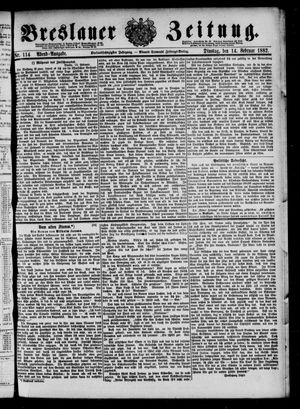 Breslauer Zeitung vom 14.02.1882