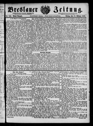 Breslauer Zeitung on Feb 17, 1882