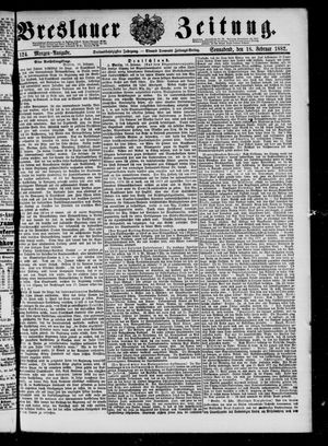 Breslauer Zeitung vom 18.02.1882