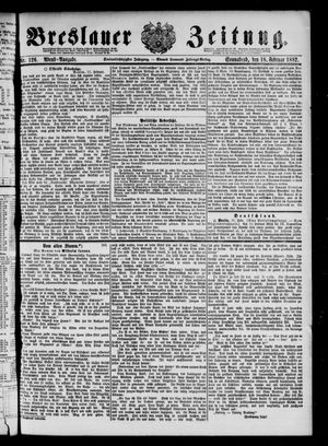 Breslauer Zeitung vom 18.02.1882