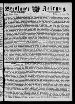 Breslauer Zeitung vom 19.02.1882