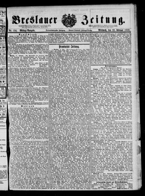 Breslauer Zeitung vom 22.02.1882