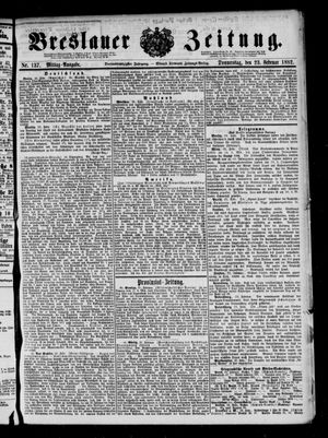 Breslauer Zeitung vom 23.02.1882