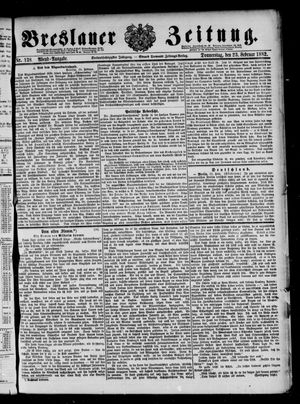 Breslauer Zeitung vom 23.02.1882
