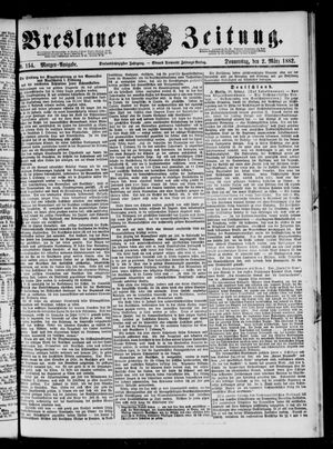 Breslauer Zeitung on Mar 2, 1882