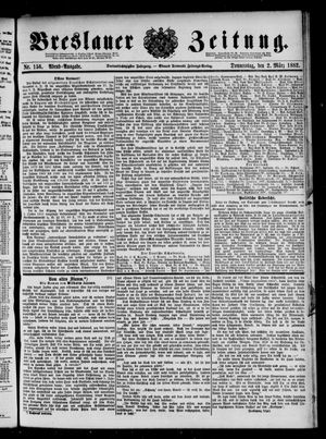 Breslauer Zeitung on Mar 2, 1882