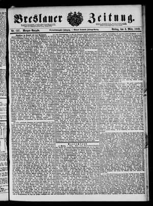 Breslauer Zeitung vom 03.03.1882