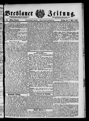 Breslauer Zeitung vom 03.03.1882