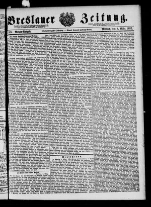 Breslauer Zeitung on Mar 8, 1882