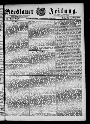 Breslauer Zeitung on Mar 10, 1882