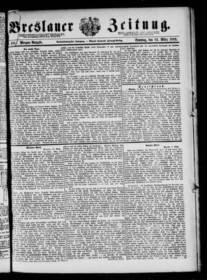 Breslauer Zeitung vom 12.03.1882