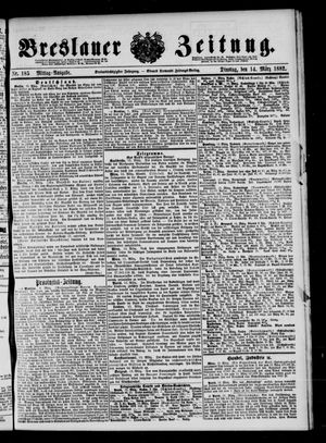 Breslauer Zeitung on Mar 14, 1882