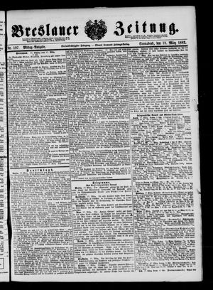 Breslauer Zeitung on Mar 18, 1882