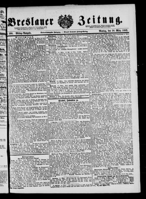 Breslauer Zeitung on Mar 20, 1882