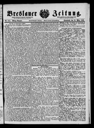 Breslauer Zeitung vom 25.03.1882