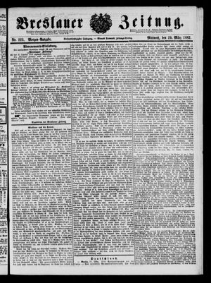 Breslauer Zeitung vom 29.03.1882