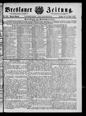 Breslauer Zeitung vom 31.03.1882