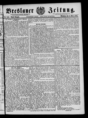 Breslauer Zeitung on Apr 5, 1882