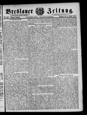 Breslauer Zeitung vom 18.04.1882