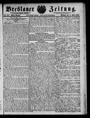 Breslauer Zeitung vom 19.04.1882