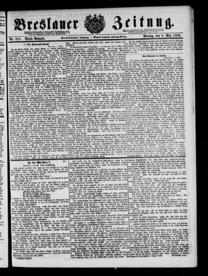 Breslauer Zeitung on May 8, 1882