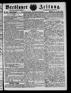 Breslauer Zeitung vom 10.05.1882