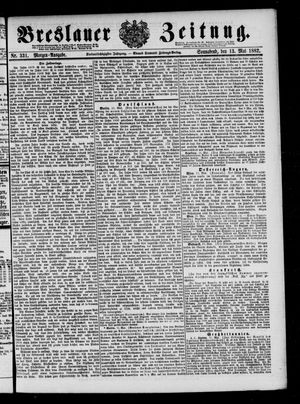 Breslauer Zeitung vom 13.05.1882