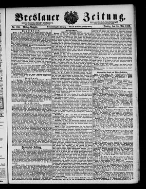 Breslauer Zeitung on May 16, 1882