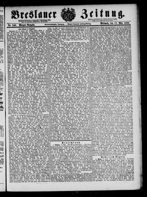 Breslauer Zeitung vom 17.05.1882