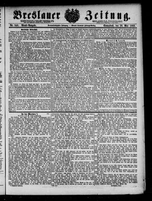 Breslauer Zeitung on May 20, 1882