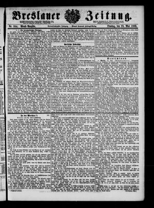Breslauer Zeitung on May 23, 1882