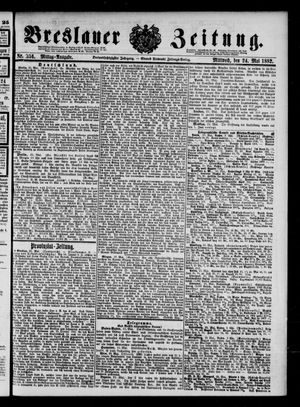 Breslauer Zeitung on May 24, 1882