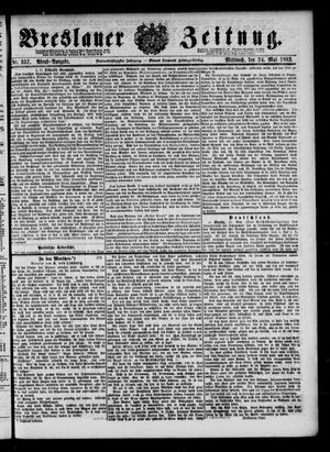 Breslauer Zeitung vom 24.05.1882