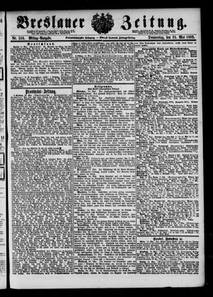 Breslauer Zeitung on May 25, 1882