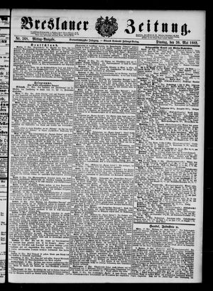 Breslauer Zeitung vom 30.05.1882