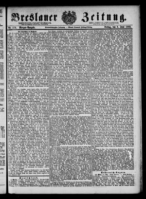 Breslauer Zeitung vom 02.06.1882