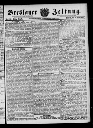 Breslauer Zeitung vom 07.06.1882