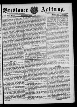 Breslauer Zeitung vom 07.06.1882