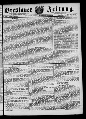 Breslauer Zeitung vom 10.06.1882