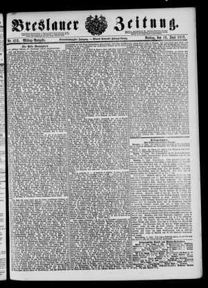 Breslauer Zeitung vom 16.06.1882