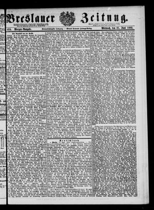 Breslauer Zeitung on Jun 21, 1882