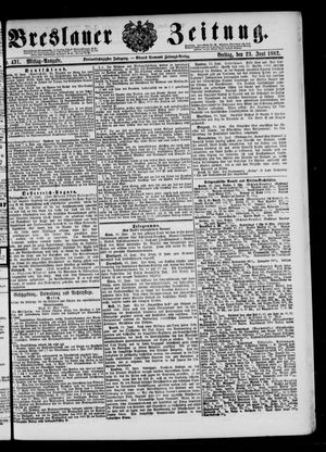 Breslauer Zeitung vom 23.06.1882