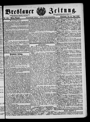 Breslauer Zeitung vom 24.06.1882