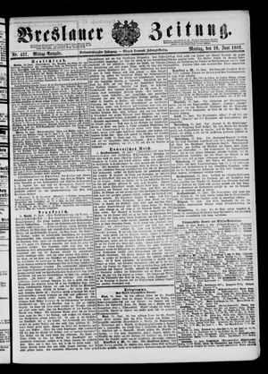 Breslauer Zeitung vom 26.06.1882
