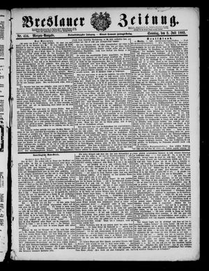 Breslauer Zeitung vom 02.07.1882