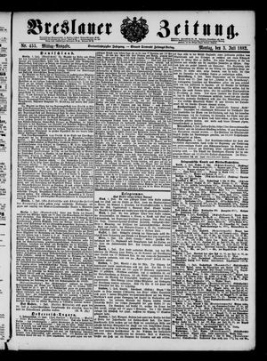 Breslauer Zeitung on Jul 3, 1882
